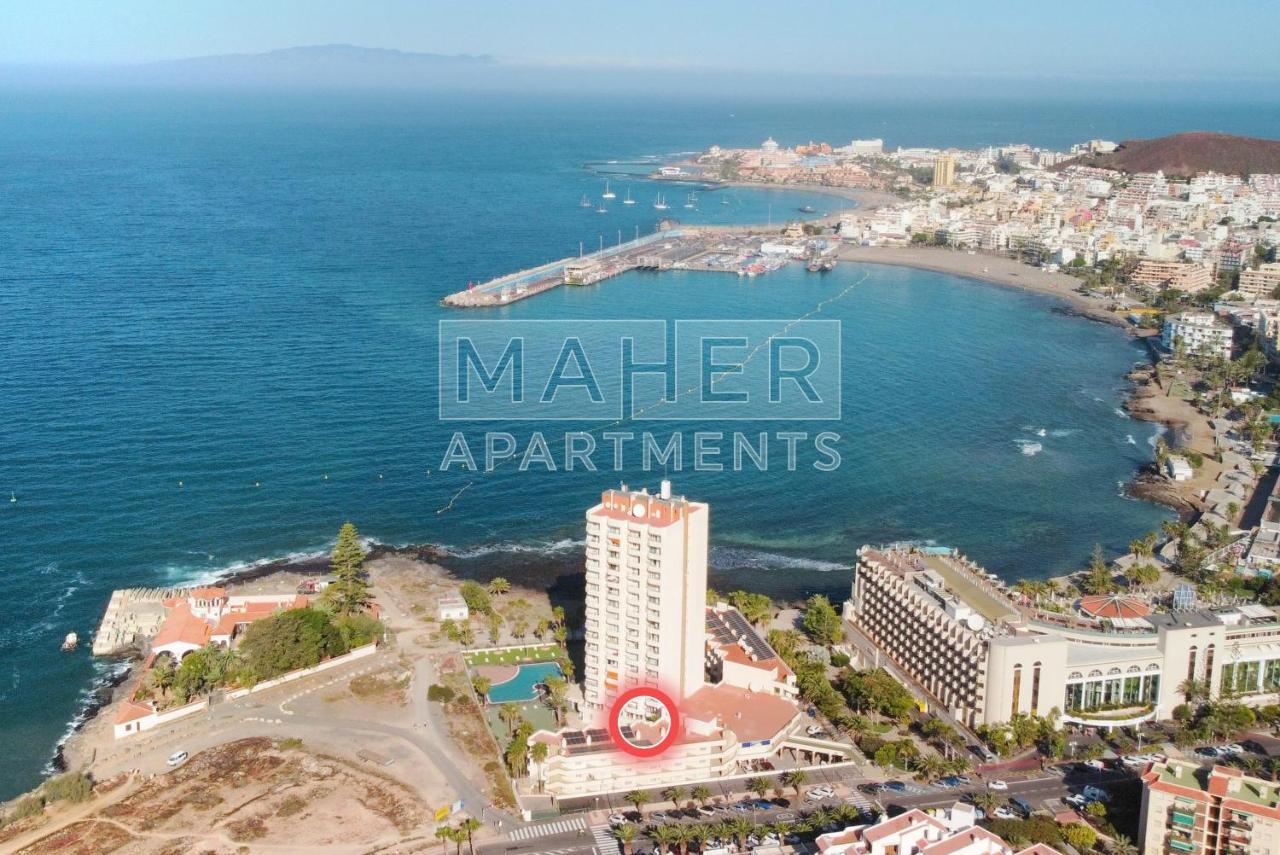 Cozy 1St Sea Line Apartment In The Quiet Area Los Cristianos  Exterior photo